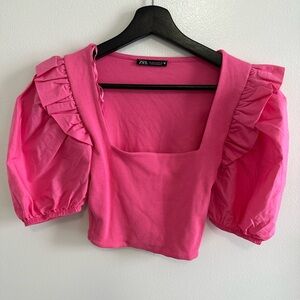 Zara cropped top